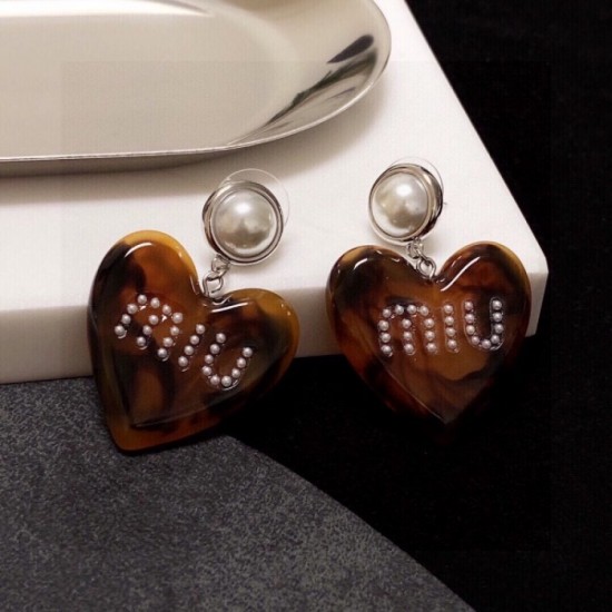 Fashionable Style Earrings 2023SS MIU MIU Miu Miu Fashionable Style Earrings 2023SS MIU MIU Miu Miu